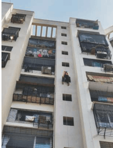 Pigeon Net Installation — 01